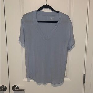 American Eagle Outfitters Blue Short Sleeve Relaxed T-Shirt